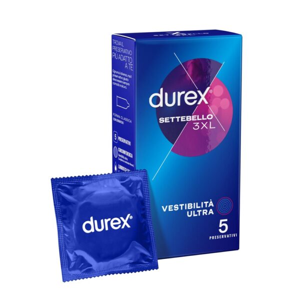 7103390-1 Preservativi Durex Settebello 3XL