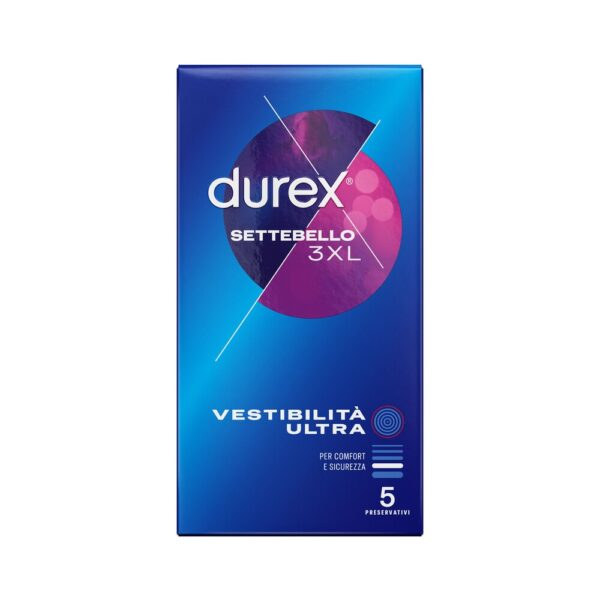 7103390-2-1 Preservativi Durex Settebello 3XL