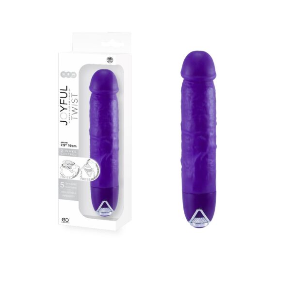Vibratore Realistico Joyful Twist 22,5 cm