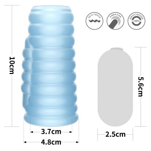 7104484-2 Guaina Fallica Vibrante Wave