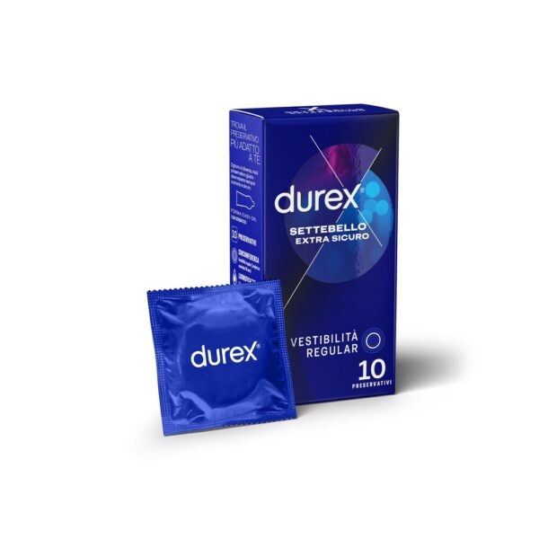 7104666-1 Preservativi Durex Settebello Extra Sicuro