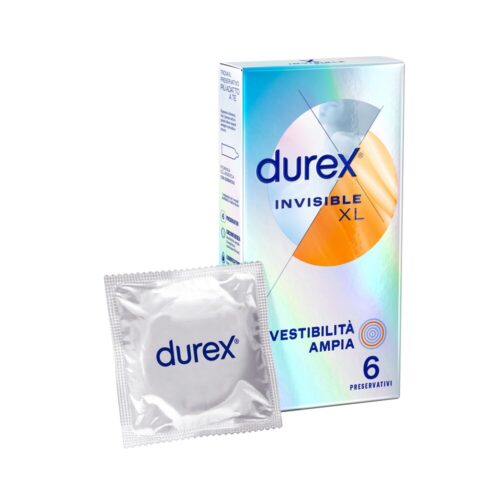 7104668-1 Preservativi Durex Invisible XL