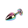 Plug Anale Rainbow Heart Gem Ø 3,3 cm