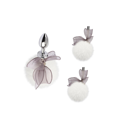 7105024-1 Pinzette per Capezzoli Cutesy e Plug Anale