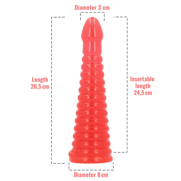 Plug Anale Extreme Jelly Tito 26,5 cm