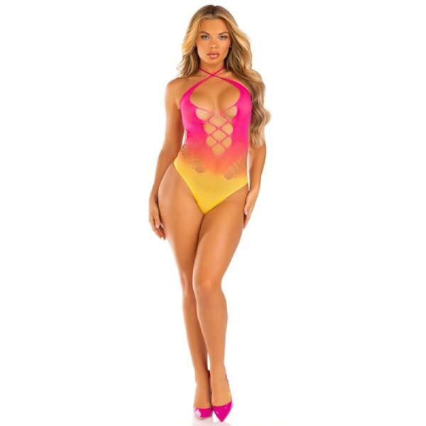 7105510-1-1 Body Sexy Seamless Ombre Halter