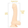 7107258_13Mis Dildo Profumato Ben Vanilla 18,5 cm