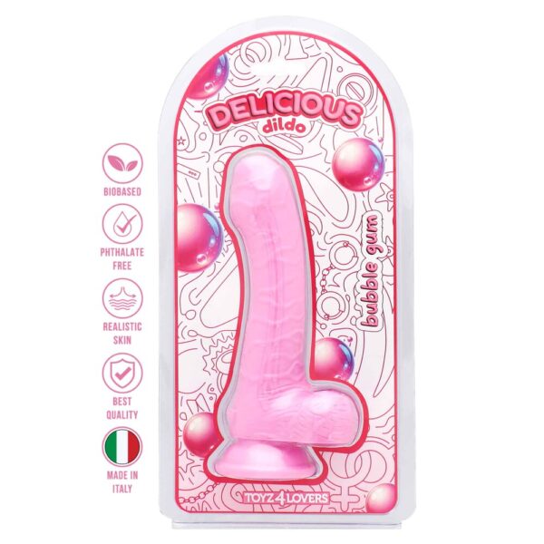 7107260_11claICONE Dildo Profumato Ben Bubblegum 18,5 cm