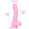 7107260_15Mis Dildo Profumato Ben Bubblegum 18,5 cm