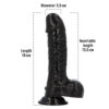 7107264_20Mis Dildo Profumato Dan Liquorice 18 cm