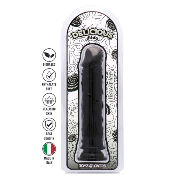 7107272_4claICONE Dildo Profumato Jim Liquorice 20 cm