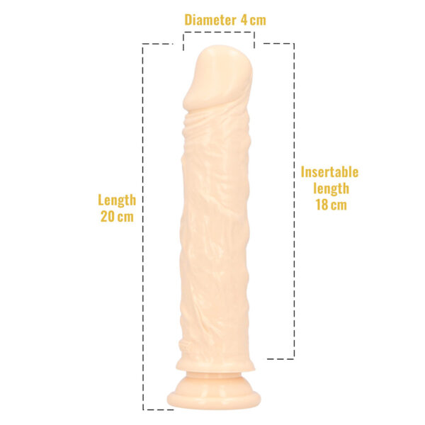 Dildo Profumato Jim Vanilla 20 cm