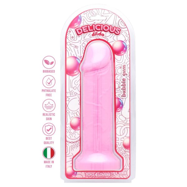 7107292_5claICONE Dildo Profumato Max Bubblegum 25 cm
