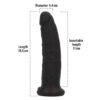 7107296_8Mis Dildo Profumato Sam Liquorice 19,5 cm
