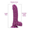 Dildo Profumato Dan Wildberry 18 cm
