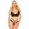 81578_001_01 Completino Sexy Sweetheart Bralette Nero