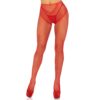 9709_003_01 Collant Sexy Crotchless Backseam Rosso