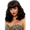 A2860_001_01 Parrucca Sexy Retro Bang Curly Bob
