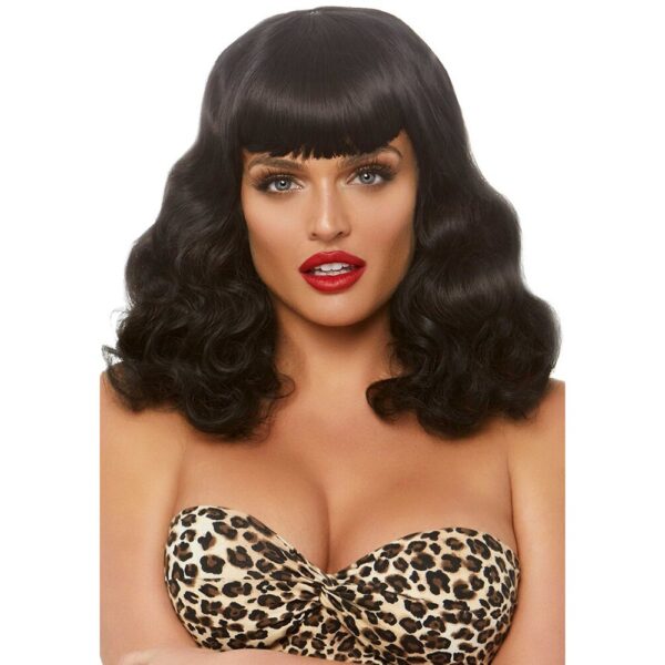 A2860_001_03 Parrucca Sexy Retro Bang Curly Bob