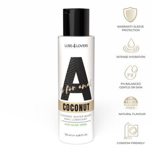 A_IS_FOR_COCONUT_LUBE_2000X2000 Lubrificante Anale A is for Coconut 120 ml