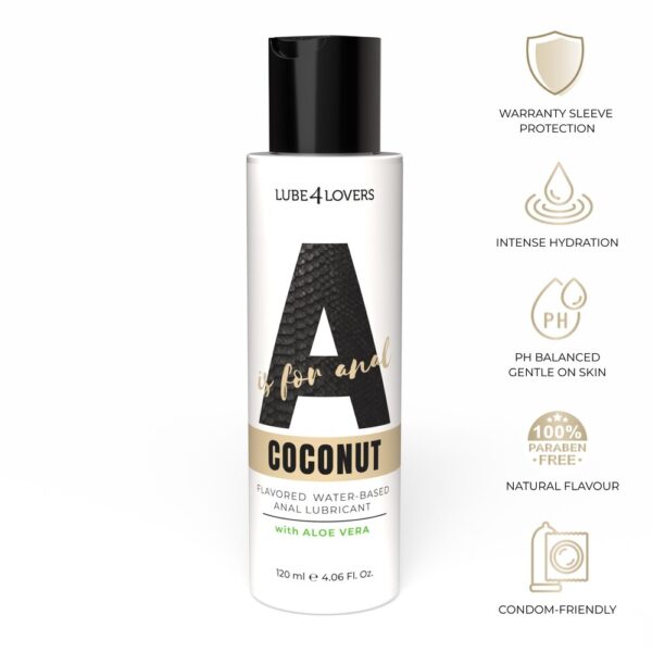 Lubrificante Anale A is for Coconut 120 ml