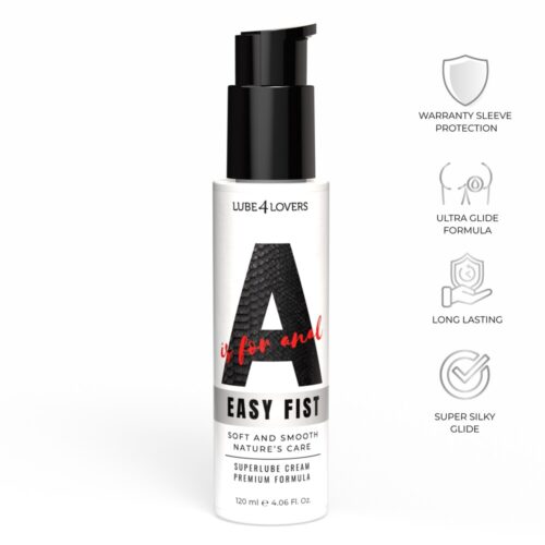 A_IS_FOR_EASY_FIST_2000X2000205 Lubrificante Anale A is for Easy Fist 120 ml