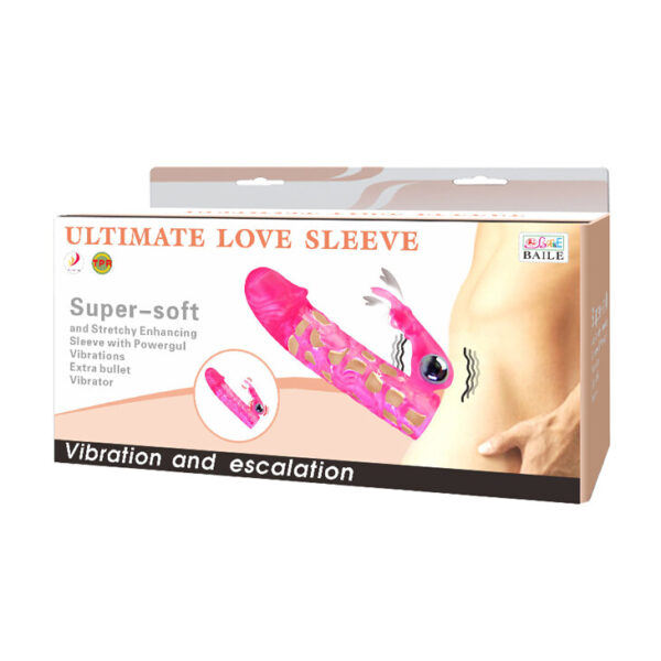 Guaine e Prolunghe Pene Ultimate Love Sleeve Viper 13 cm