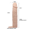 Guaina e Prolunga Pene ExtenX Large 18 cm