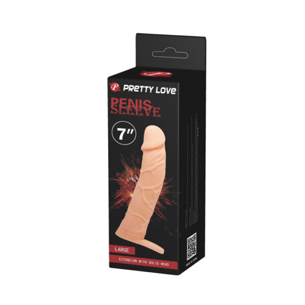 Guaina e Prolunga Pene ExtenX Large 18 cm