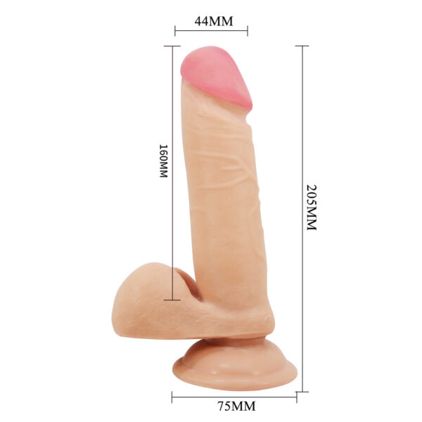 BW-008017LP_10 Dildo Realistico Creel 20,5 cm