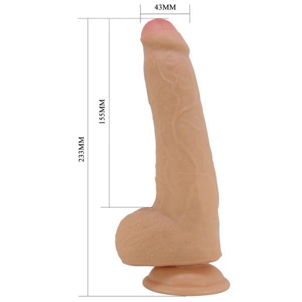 BW-008116LP_08 Dildo Realistico Draco 23 cm