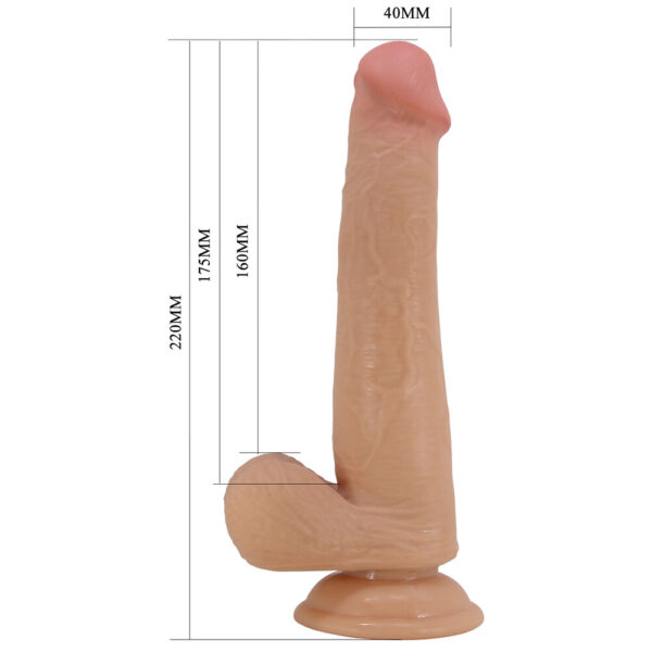 BW-008117LP_08 Dildo Realistico Tallen 22cm