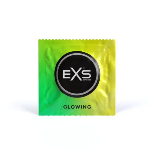 Preservativi Fluorescenti EXS Glow In The Dark
