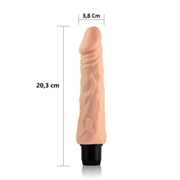 LV100020Size Vibratore Realistico Kevin 20 cm