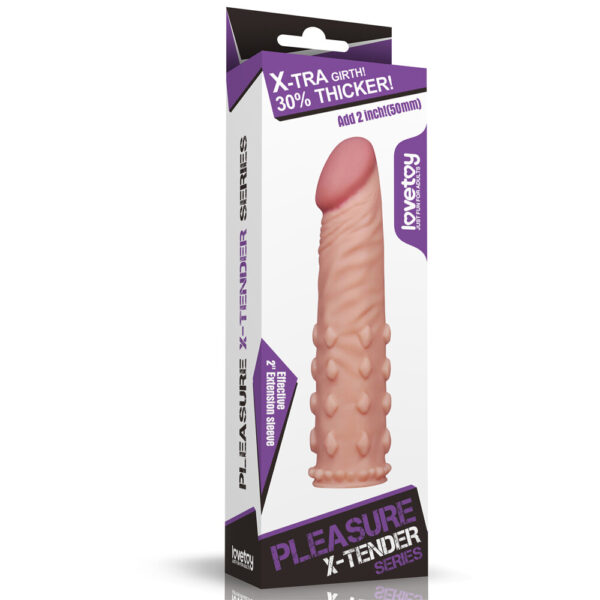 Guaina e Prolunga Pene X2 17,5 cm