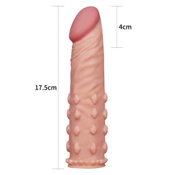 Guaina e Prolunga Pene X2 17,5 cm