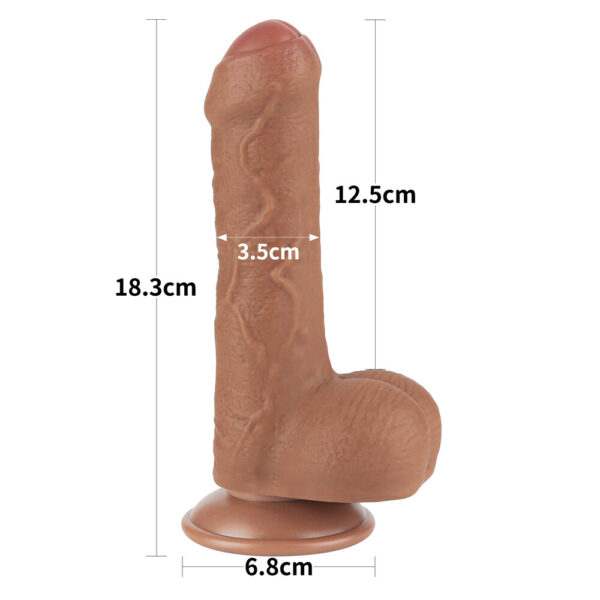 LV317301202 Dildo Realistico Glideron 18,3 cm