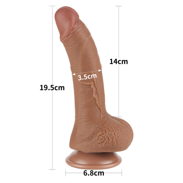 LV317302202 Dildo Realistico Slinox 19,5 cm