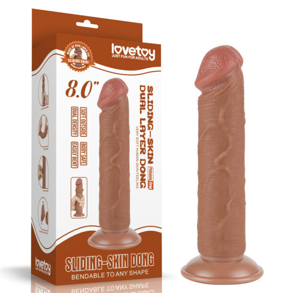Dildo Realistico Glidrax 20 cm