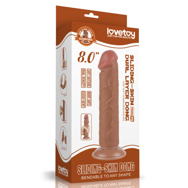 Dildo Realistico Glidrax 20 cm