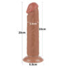 Dildo Realistico Glidrax 20 cm