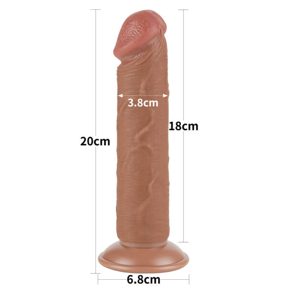 Dildo Realistico Glidrax 20 cm