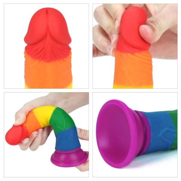 LV4100252012 Dildo Realistico Prider 18,5 cm