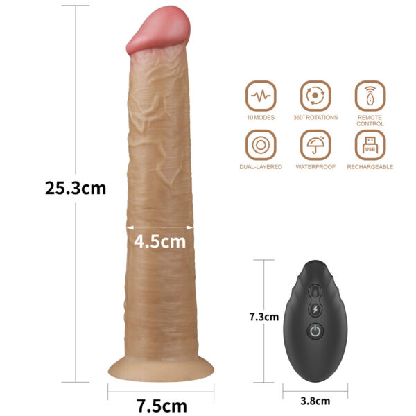 Dildo Realistico Maximus 25,3 cm