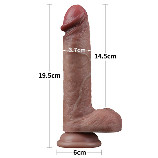 LV411042202 Dildo Realistico Satin 19,5 cm