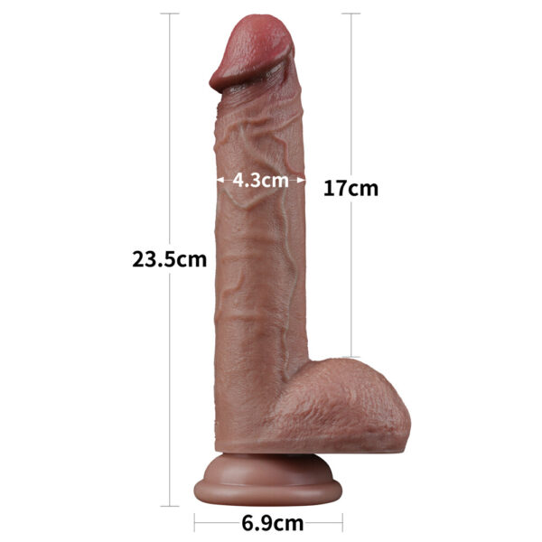 LV41104720m Dildo Realistico Ecstasy 23,5 cm
