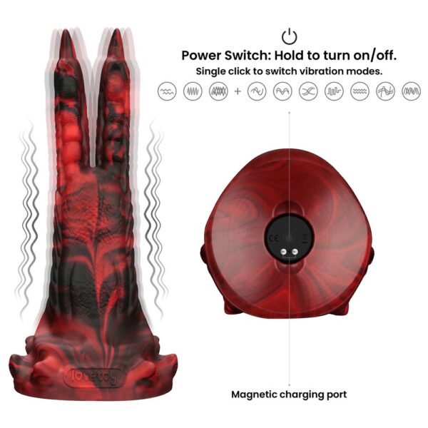 LV41630320-12 Dildo Monster Savage Charm Double Claw