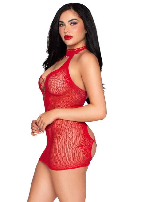 Mini20Abito20Sexy20Heart20Halter20Rosso-2 Mini Abito Sexy Heart Halter Rosso