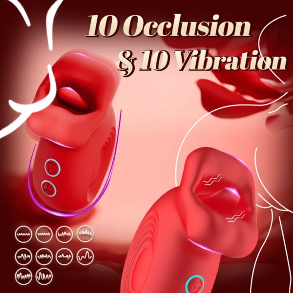 Vibratore Clitoride Cutie Biting Mouth