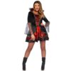Costume Vampira Sexy Deadly Dark